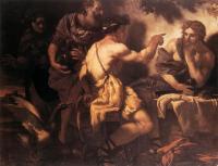 Johann Carl Loth - Jupiter And Mercury At Philemon And Baucis